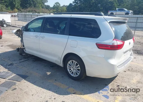 2016 Toyota Sienna Xle Premium 8 Passenger из США, поврежденный, VIN 5TDYK3DCXGS733280